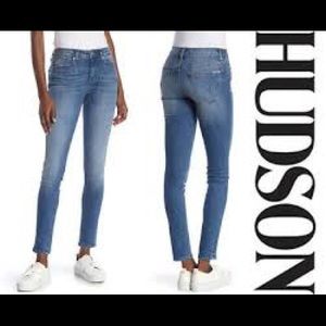 Hudson Blair high waist super skinny jeans